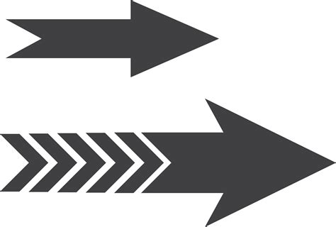 Arrow Clipart Black White Vectors .